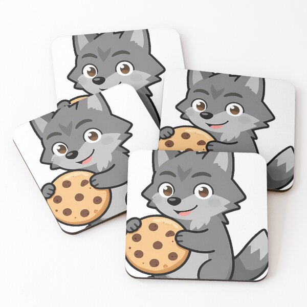 Item preview, Wolf Chocolate Cookies Icon designed and sold by pumsquare.