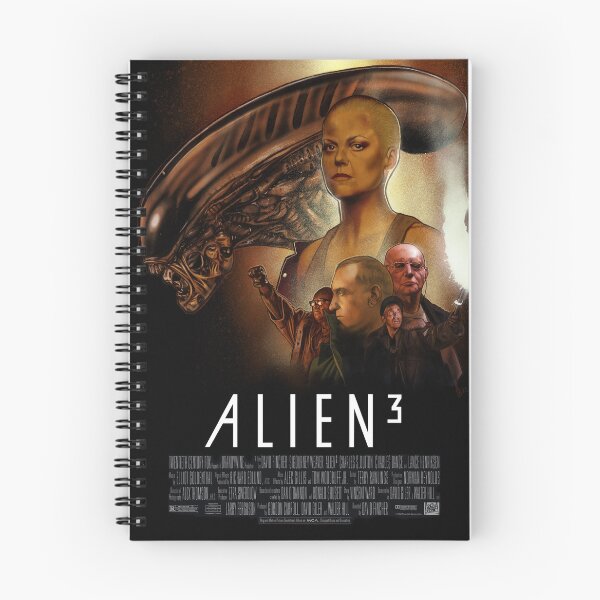 Item preview, Alien 3 Fan Art Tribute | Hand Drawn Sci-Fi Horror Movie Illustration designed and sold by BlackThistleArt.