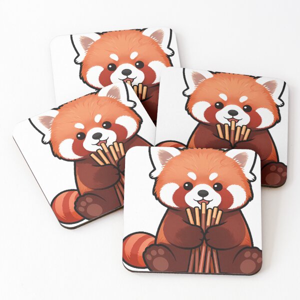 Item preview, Red Panda Chocolate Pocky Icon designed and sold by pumsquare.