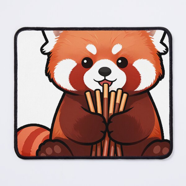 Item preview, Red Panda Chocolate Pocky Icon designed and sold by pumsquare.