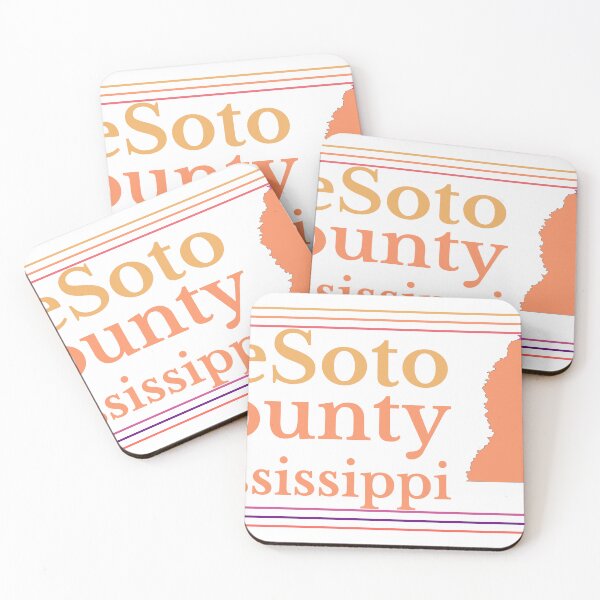 Item preview, Desoto County Mississippi Highlighted on State Map designed and sold by TheIconSmith.