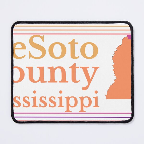 Item preview, Desoto County Mississippi Highlighted on State Map designed and sold by TheIconSmith.