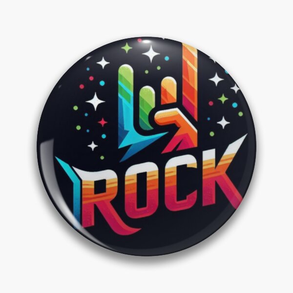 Item preview, Simple colorful Rock symbol designed and sold by JALNERVION SHOP.
