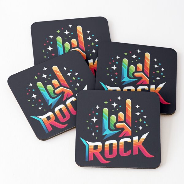 Item preview, Simple colorful Rock symbol designed and sold by JALNERVION SHOP.