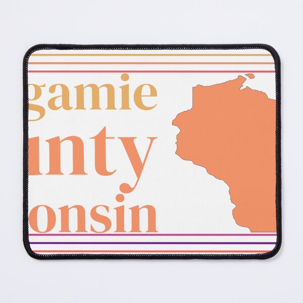 Item preview, Outagamie County Wisconsin Highlighted on State Map designed and sold by TheIconSmith.
