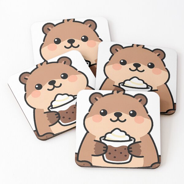Item preview, Groundhog Chocolate Pudding Icon designed and sold by pumsquare.