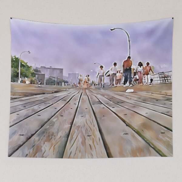 Item preview, Along the Boardwalk designed and sold by RCWatercolours.