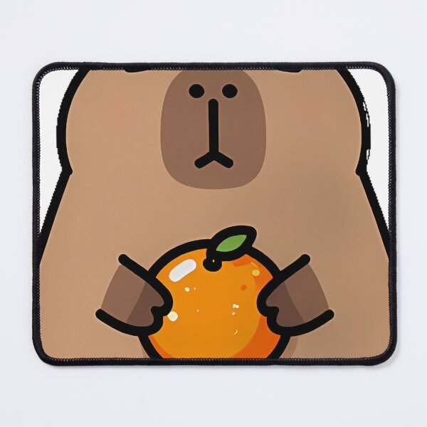 Item preview, Capybara Chocolate Orange Icon designed and sold by pumsquare.