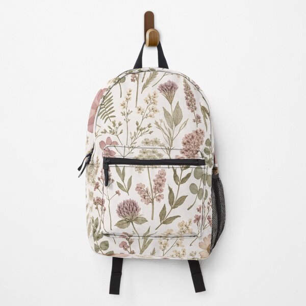 Item preview, Pressed Wildflower Meadow Botanical Seamless Pattern Dusty Rose designed and sold by StickyGuys.