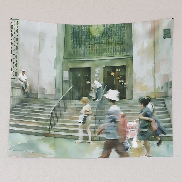 Item preview, Lobby Steps designed and sold by RCWatercolours.