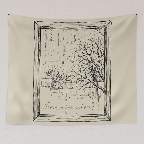 Item preview, Window Rain Trace - Autumn Nostalgia designed and sold by bapupa.