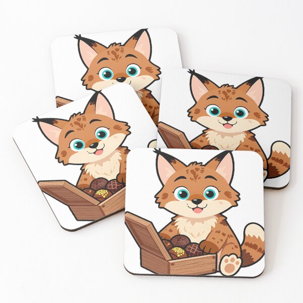 Item preview, Lynx Chocolate Truffle Box Icon designed and sold by pumsquare.