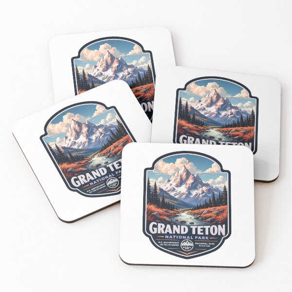 Item preview, Grand Teton National Park Travel Landscape designed and sold by FrontierCosmic.
