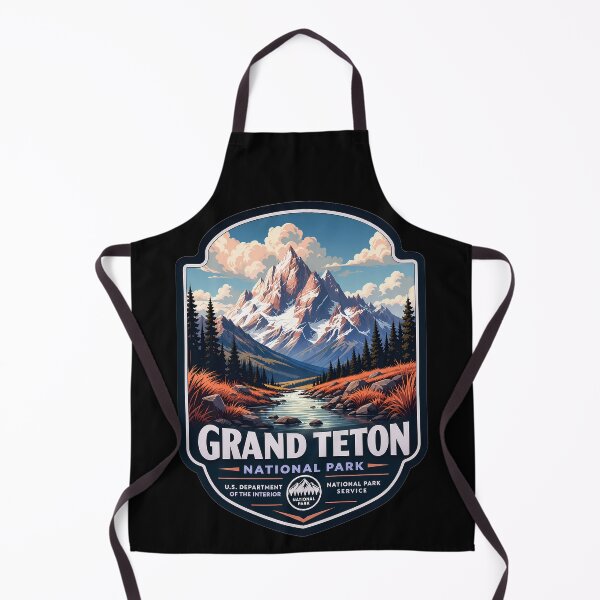 Item preview, Grand Teton National Park Travel Landscape designed and sold by FrontierCosmic.