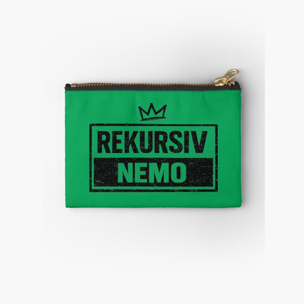 Item preview, REKursiv NEMO, Black Transparent Logo, Experimental Music designed and sold by Burn-Ego.