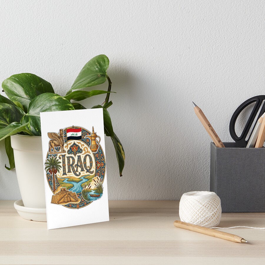 Item preview, Art Board Print designed and sold by FunFitsFactory.