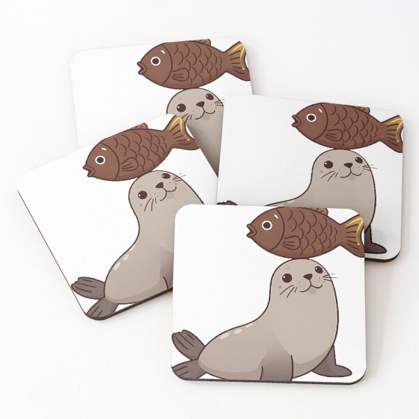 Item preview, Seal Chocolate Fish Icon designed and sold by pumsquare.