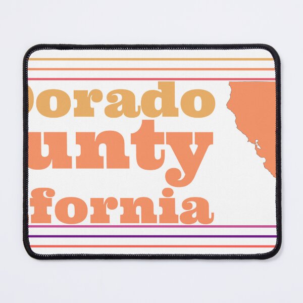Item preview, El Dorado County California Highlighted on State Map designed and sold by TheIconSmith.