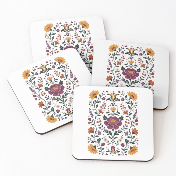 Item preview, Traditional Folk Flowers designed and sold by PetalGarden.