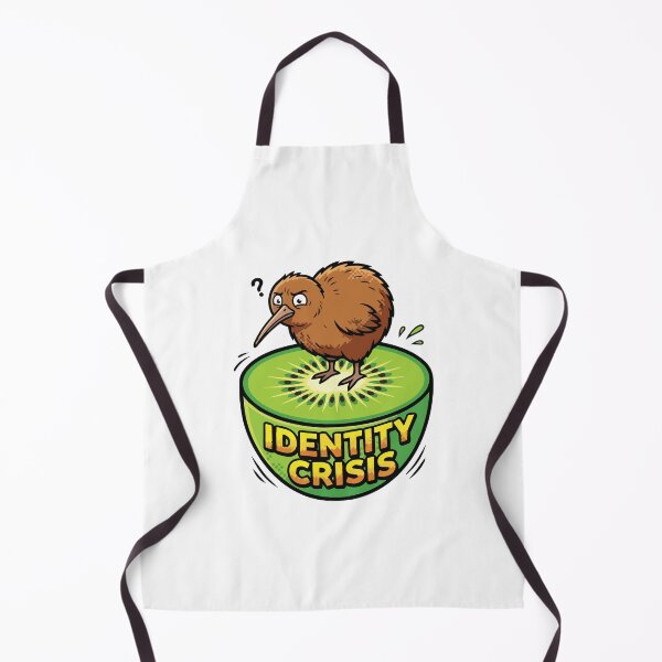 Item preview, Identity Crisis Kiwi Bird Comic Pop Art Funny Pun designed and sold by Arc2020.