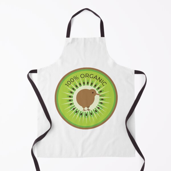 Item preview, Organic Kiwi Bird Minimalist Fruit Slice Pun designed and sold by Arc2020.