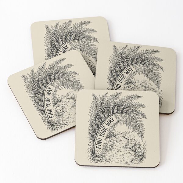 Item preview, Fern Shadow Path - Back To Nature designed and sold by bapupa.