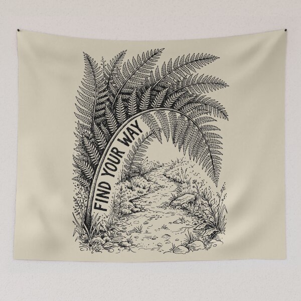 Item preview, Fern Shadow Path - Back To Nature designed and sold by bapupa.