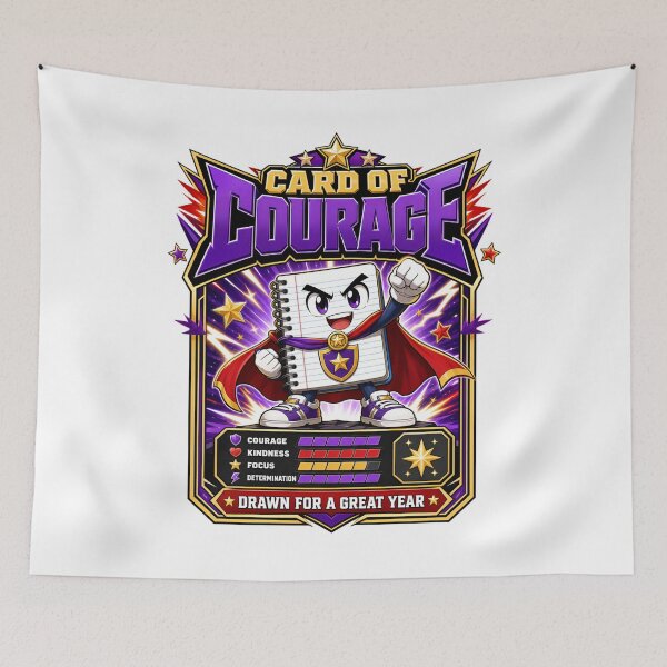 Item preview, Back to School – Card of Courage designed and sold by Fenay Designs.
