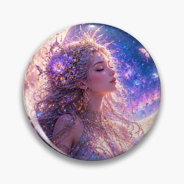 Item preview, Celestial Moon Goddess designed and sold by Gold&pixels.