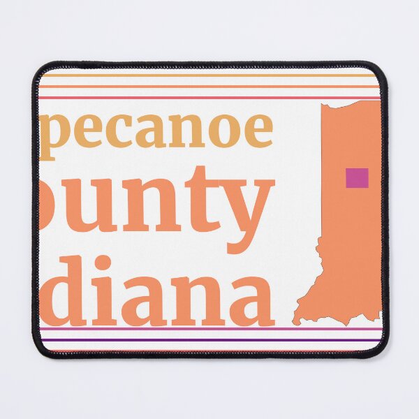 Item preview, Tippecanoe County Indiana Highlighted on State Map designed and sold by TheIconSmith.