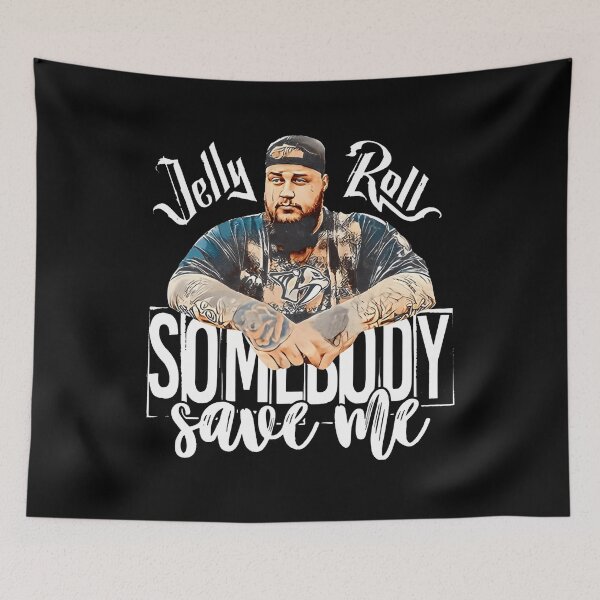 Item preview, Retro Jelly Roll Whitsitt Chapel Somebody Save Me Signature designed and sold by DarrellHut23.