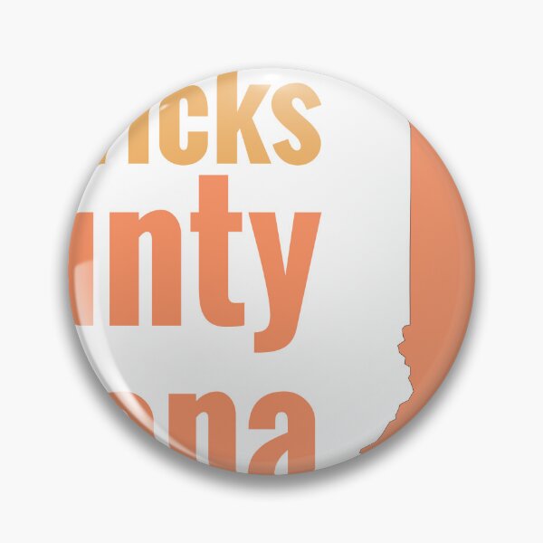 Item preview, Hendricks County Indiana Highlighted on State Map designed and sold by TheIconSmith.