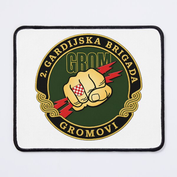 Item preview, 2nd Guards Brigade Gromovi | Croatian Military Emblem | Tribute Design designed and sold by BicbA-shophr.