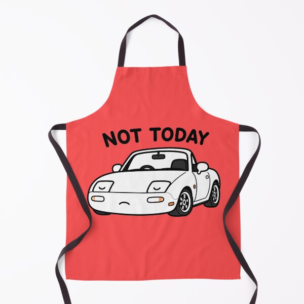 Item preview, Not Today Miata Sticker Design designed and sold by MonkiFlipp.