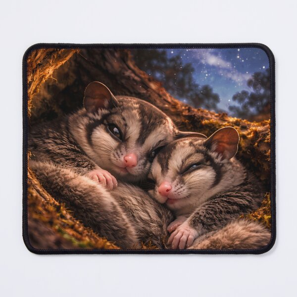 Item preview, Sugar Glider Cuddle Under the Stars designed and sold by OneStepFromArt.