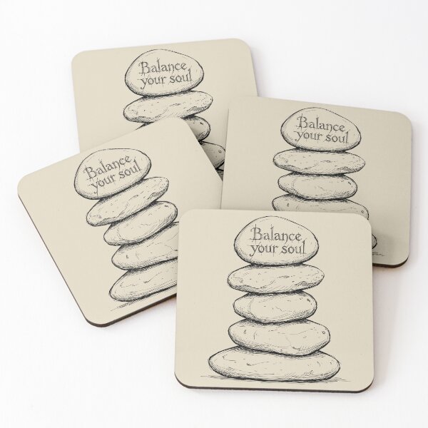 Item preview, River Stone Stack - Back To Nature designed and sold by bapupa.