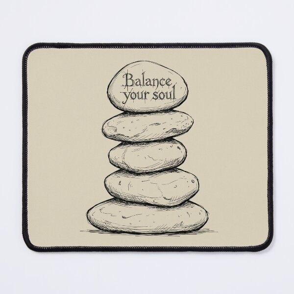 Item preview, River Stone Stack - Back To Nature designed and sold by bapupa.