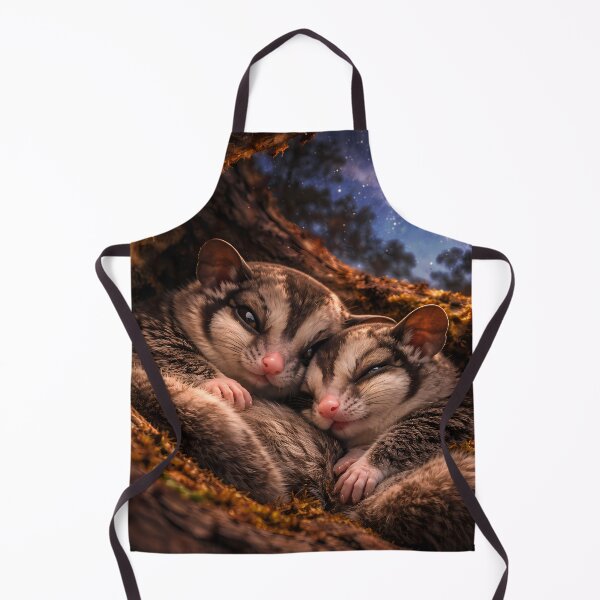 Item preview, Sugar Glider Cuddle Under the Stars designed and sold by OneStepFromArt.