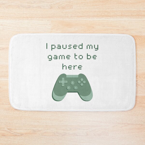 Item preview, I Paused My Game to Be Here Green Game Controller designed and sold by winterpumpkin.