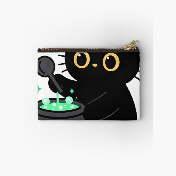Item preview, Black Cat Cauldron Icon designed and sold by IllumeInk.