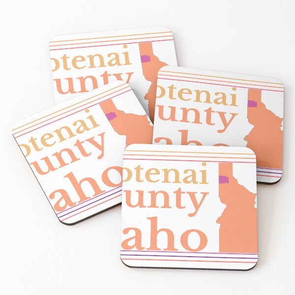 Item preview, Kootenai County Idaho Highlighted on State Map designed and sold by TheIconSmith.