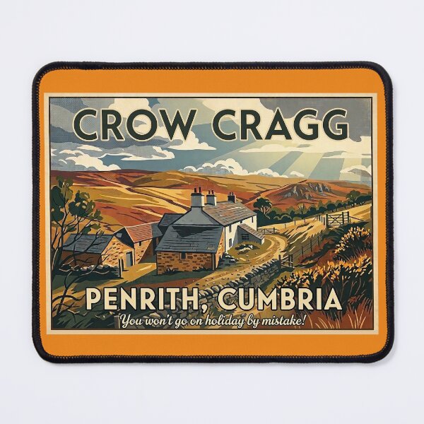Item preview, Crow Cragg Penrith – Withnail and I Vintage Travel Poster designed and sold by cacamwnci.