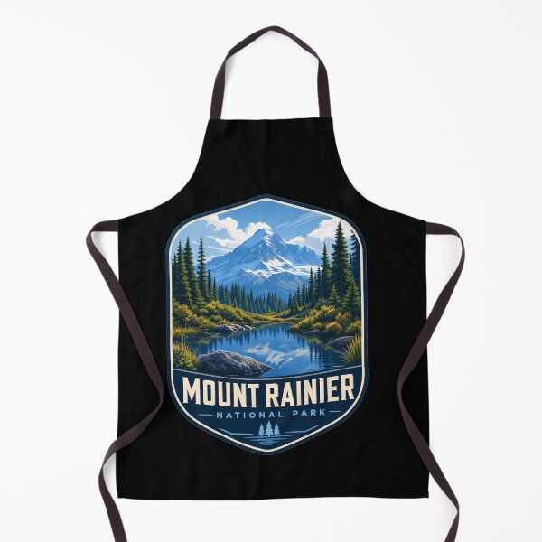 Item preview, Mount Rainier National Park Travel Landscape designed and sold by FrontierCosmic.