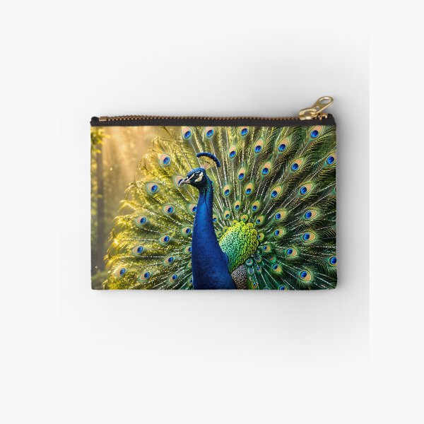 Item preview, Majestic Peacock Forest Wildlife Art designed and sold by hutofdesigns.