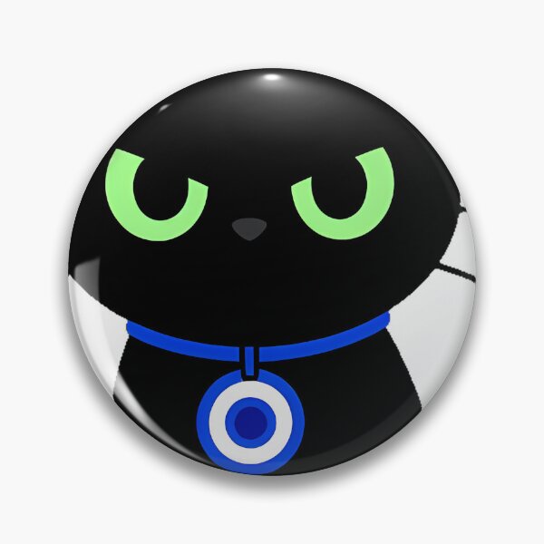 Item preview, Black Cat with Evil Eye Icon designed and sold by IllumeInk.