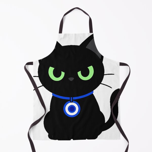 Item preview, Black Cat with Evil Eye Icon designed and sold by IllumeInk.