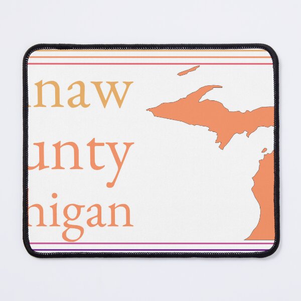 Item preview, Saginaw County Michigan Highlighted on State Map designed and sold by TheIconSmith.