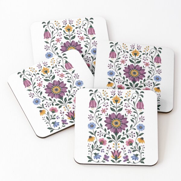 Item preview, Folk Art Flower Garden designed and sold by PetalGarden.