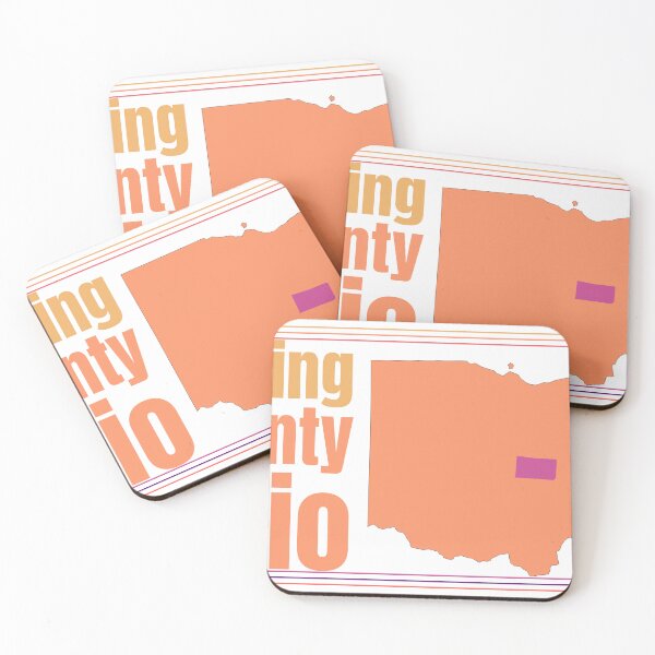 Item preview, Licking County Ohio Highlighted on State Map designed and sold by TheIconSmith.