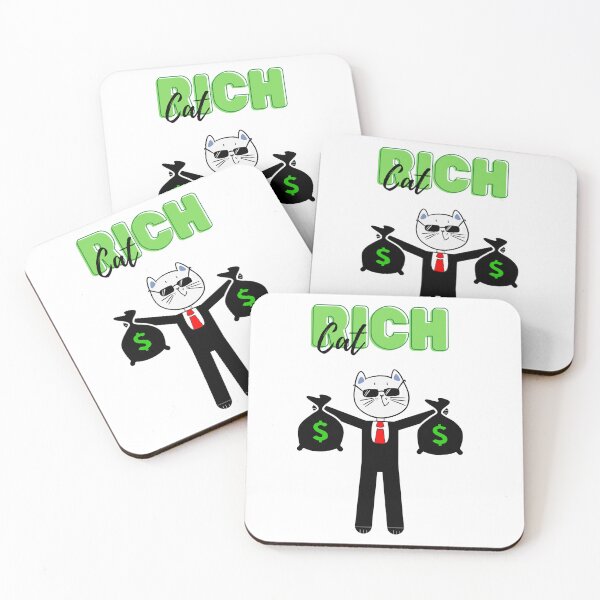 Item preview, Rich Cat designed and sold by EsmArtUniverse.